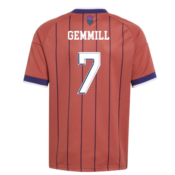 2026-2027 Scotland Away Shirt (Kids) (Gemmill 7)-SoccerKits Hub | Buy Soccer Jerseys Online